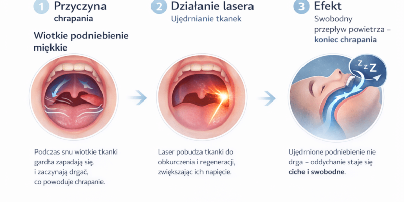 Laserowe leczenie chrapania NightLase®Kraków | Fotona Spectro